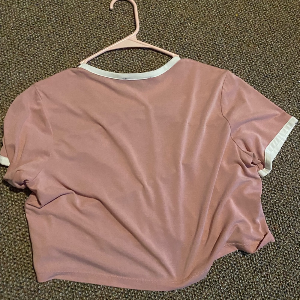 Womens crop shirt